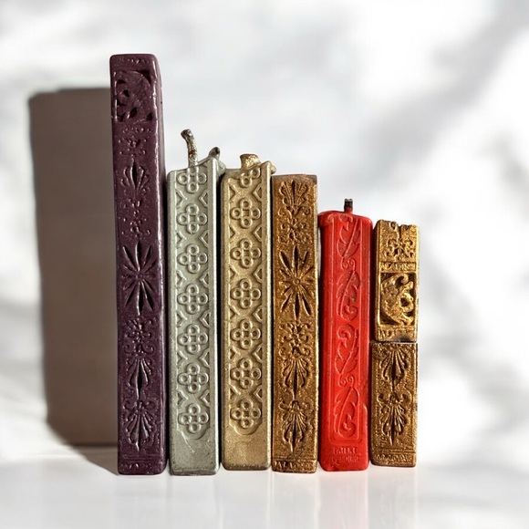 RARE 1970s Hallmark Wax Seal Set LUV YA - Picture 4 of 8